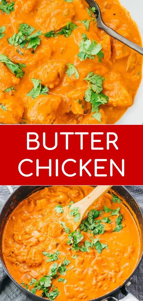 Quick Sides, Creamy Curry Sauce, Keto And Gluten Free, Butter Chicken Recipe Indian, Creamy Curry, Indian Butter Chicken, Healthy Diets, Low Carb Recipe, Tasty Dinner