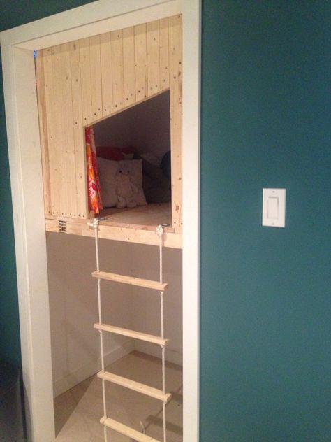 DIY indoor playhouseBuilt into closetlower section can be used as additional play area or for storageMylo rounds up your purchasesinvests the spare changeHere’s $5 free to get starteds://go.mylo.ai/7WcEXjvh9L Diy Indoor Playhouse, Closet Playhouse, Closet Fort, Closet Nook, Nook Diy, Closet Diy, Indoor Playhouse, Build A Playhouse, Kids Closet