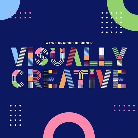 Basic Art Techniques, Geometric Graphic Design, Graphic Design Letters, Sports Design Ideas, Desain Buklet, Banner Design Inspiration, Text Logo Design, Graphic Arts Illustration, Event Design Inspiration