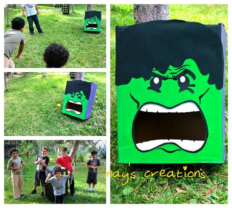 Superhero Birthday Party Ideas, Hulk Birthday Parties, Hulk Party, Marvel Party, Hulk Birthday, Avenger Birthday Party, Spiderman Birthday Party, Avengers Party, Avengers Birthday