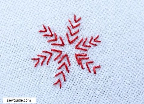 Arrowhead Stitch Embroidery, Basic Embroidery, Simple Embroidery Designs, Basic Embroidery Stitches, Embroidery Flowers Pattern, Simple Embroidery, Hand Embroidery Design Patterns, Hand Embroidery Stitches, Hand Embroidery Design