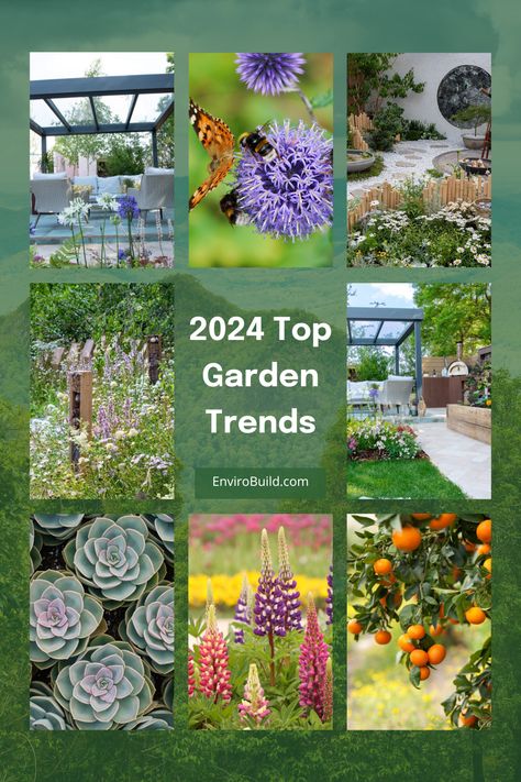 Explore the top garden trends of 2024! From edimentals to succulents and xeriscaping, discover the latest in garden design. Click to read more on our blog Edimentals Garden, 2024 Garden Trends, Planting Schemes Uk, Plant Combinations Landscape Design, Garden Trends 2024, Succulents Garden Outdoor Uk, Mediterranean Planting Scheme, Allium Sphaerocephalon Garden Design, New Victorian