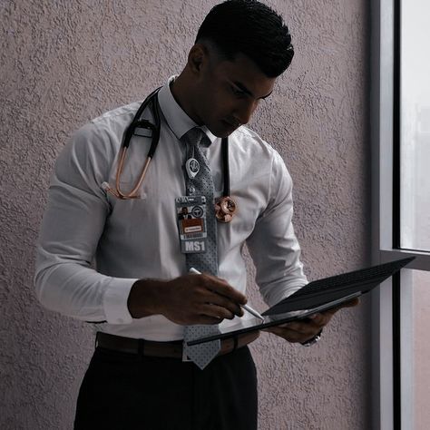 Doctor And Patient Aesthetic, Male Pediatrician Aesthetic, Black Doctor Aesthetic, Male Doctor Aesthetic, Max Monroe, Black Doctor, I Am The Doctor, Aesthetic Doctor, You Are My Moon