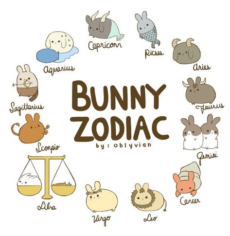 Find out what your zodiac sign is all about! #random #Random #amreading #books #wattpad Zodiac Signs Animals, Zodiac Sign Fashion, Zodiac Characters, Zodiac Funny, Bunny Art, Zodiac Signs Funny, Zodiac Star Signs, Zodiac Art, Dessin Adorable