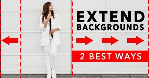 Extend Background In Photoshop, How To Extend Background In Photoshop, Extend Background Photoshop, White Background Hd, Photoshop Shortcut, Photoshop Course, Photoshop Youtube, Photography Tricks, White Background Photo