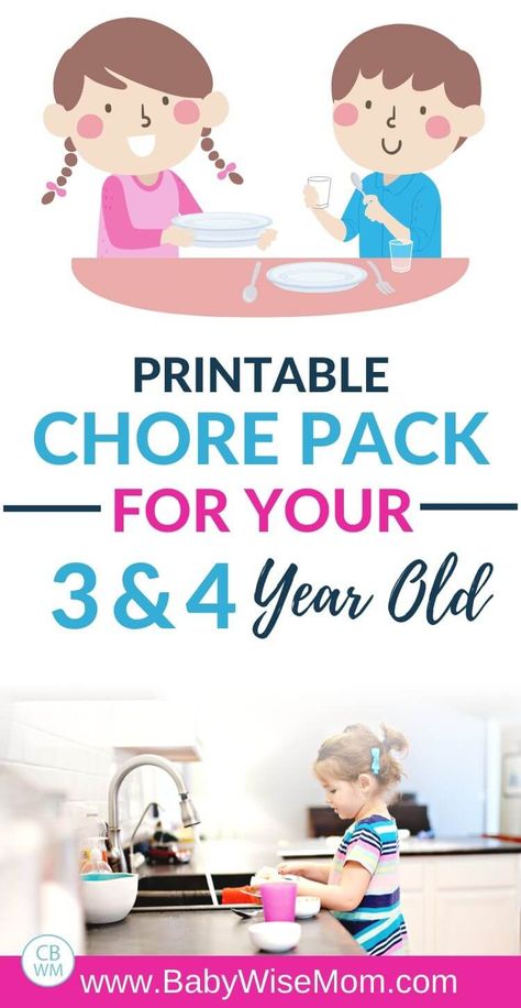 Printable chore pack for your 3- and 4 year old. Looking for some age-appropriate chores for you 4 year old? Read this post to find a list of chores your preschooler can do and get your chore cards and chore chart. #preschoolerchores #chorelists #choresforkids #chores Montessori, Preschool Chores, Chores For Kids By Age, Behavior Chart Toddler, Age Appropriate Chores For Kids, Ava Marie, Kids Chores, Chore Cards, Toddler Chores