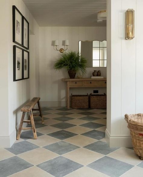 All posts • Instagram Interior Design Mistakes, Checkerboard Floor, Neutral Paint Color, Entryway Ideas, Morning Inspiration, Cozy Farmhouse, House Things, Virtual Design, Interior Photography