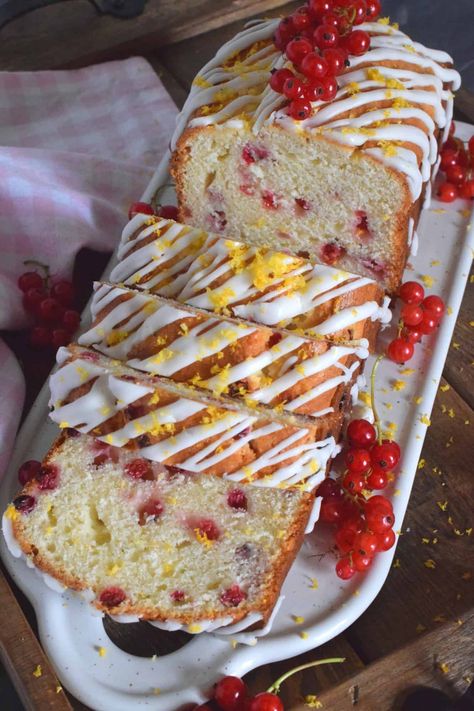 Red Currant Recipe, Currant Recipes, Cheesecake Mini, Homemade Snickers, Dessert Simple, Lemon Loaf, Refreshing Desserts, Easy No Bake Desserts, Red Currant