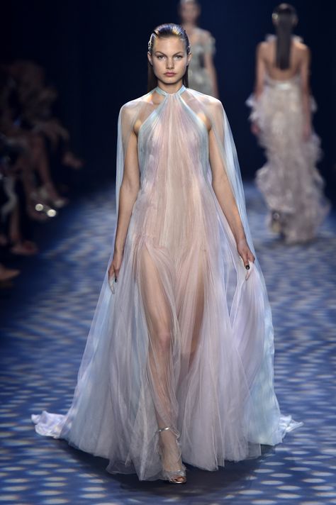 Marchesa RTW Spring 2017 [PHOTOS] – WWD Marchesa Wedding Gown, Fashion Week Dresses, Marchesa Gowns, Marchesa Spring, Sheer Gown, Sheer Fashion, Spring Summer 2017, Marchesa, Fantasy Fashion