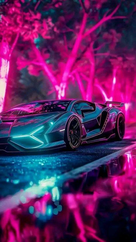 Super Cars Wallpaper Hd, Cool Car Backgrounds, Neon Car, Trill Art, Sports Car Wallpaper, Car Backgrounds, Cool Car Drawings, Cool Car Pictures, Car Wallpaper