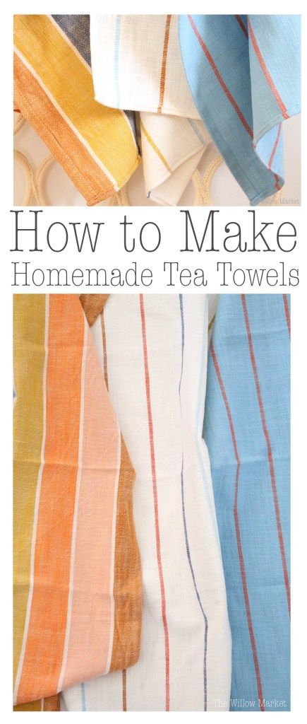 Sewing A Tea Towel, How To Sew A Tea Towel, Flour Sack Dish Towels Diy, Homemade Kitchen Towels, Hanging Tea Towel Pattern, Sew Tea Towels, How To Make A Tea Towel, Homemade Tea Towels, Sewing Dish Towels