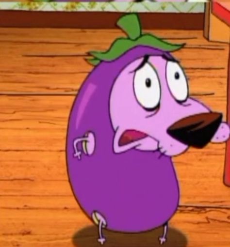 Courage The Cowardly Dog Eggplant, Course The Cowardly Dog, Courage The Cowardly Dog Costume, Courage The Cowardly Dog Wallpapers, Courage The Cowardly Dog Pfp, Old Cartoon Network Shows, Spongebob Iphone Wallpaper, Chowder Cartoon, Old Cartoon Network