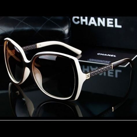 Chanel Sunglasses Fashion Eye Glasses, Stylish Glasses, Computer Glasses, Sunglasses Brand, Chanel Sunglasses, Chanel Accessories, Fashion Glasses, Luxury Sunglasses, Sunglasses & Glasses