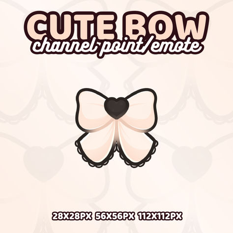 Sanrio Twitch Overlay, Twitch Pngtuber, Channel Points Twitch, Twitch Channel Badges, Twitch Livestream Designs, Cute Goth, Cute Bows, Beauty Book, Drawing Illustrations