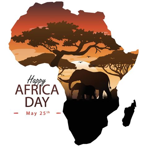 Africa Silhouette, Africa Day, Map Of Africa, 19 Days Manga Español, T Shirt Logo Design, Africa Animals, Shirt Logo Design, Map Background, Tangle Art