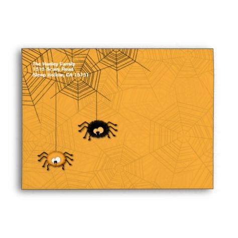 Hanging Spiders Halloween Envelopes Anniversary Envelope Art, Halloween Envelope Art, Envelope Addressing Creative, Envelope Decorating Ideas, Witch Faces, Halloween Mail, Art Envelopes, Penpal Ideas, Mail Man