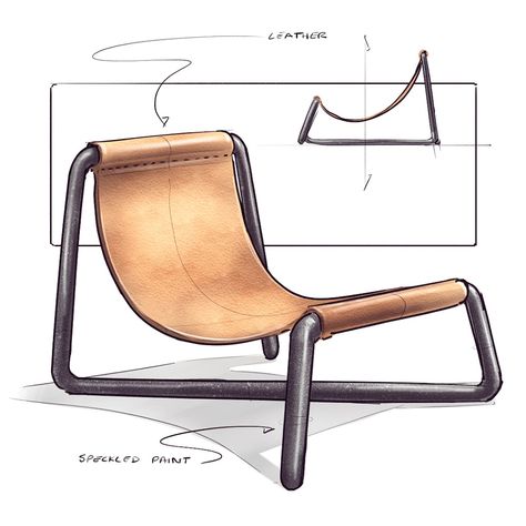 YD Spotlight: Nicholas Baker’s Chair Sketch Challenge Pt.4 | Yanko Design Chair Drawing, Furniture Sketch, Furniture Design Sketches, Welded Furniture, Furniture Design Chair, Pipe Furniture, Plywood Furniture, Creative Furniture, Steel Furniture