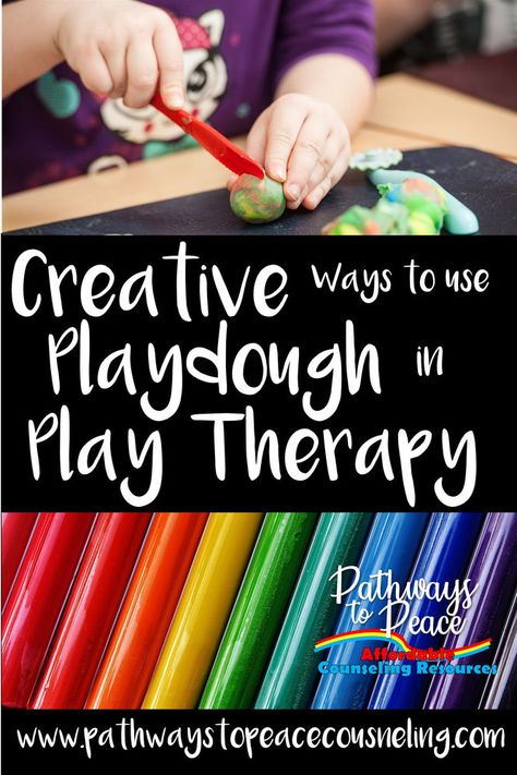 Play Therapy Activities For Preschoolers, Play Therapy Ideas, Playdough Therapy Activities, Play Doh Therapy Activities, Play Dough Therapy Activities, Play Therapy Themes, Cognitive Processing Therapy Worksheets, Art Therapy Activities For Kids Emotions, Play Therapy Toys List