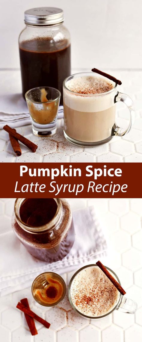 PSL Syrup!!!! #psl #pslsyrup #pumpkinspice #syrup #abeautifulmess Latte Syrup Recipe, Pumpkin Spice Latte Syrup, Pumpkin Spice Syrup Recipe, Homemade Coffee Syrup, Homemade Pumpkin Spice, Homemade Syrup, Pumpkin Spice Syrup, Homemade Coffee, Coffee Syrup