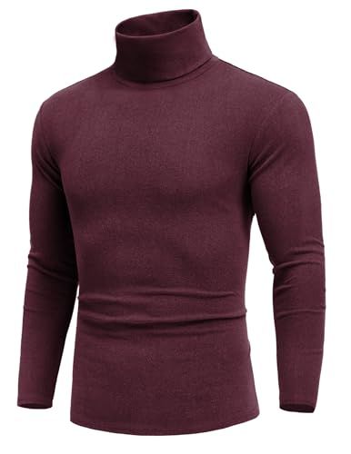 Limited-time deal: COOFANDY Men's High Neck Shirts Long Sleeve Slim Fit T Shirts Casual Thermal Sweater Mock Neck Lightweight Pullover Turtle Neck Shirts, T Shirts Long Sleeve, High Neck Shirts, Mock Neck And T Shirt, Slim Fit Sweater, Thermal Sweater, Turtleneck Shirt, Shirts Long Sleeve, Outdoor Woman