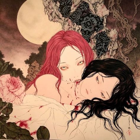 takato yamamoto vampires Takato Yamamoto Art, Takata Yamamoto, Yamamoto Takato, Yamato Yamamoto, Japanese Vampire Art, Takato Yamamoto Vampire, Japanese Vampire, Takato Yamamoto, Takato Yamamoto Tattoo