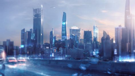 Detroit Wallpaper, Detroit Skyline, Detroit: Become Human, Sci Fi City, Halo 5, Gif Disney, Detroit Being Human, Detroit City, Cyberpunk City