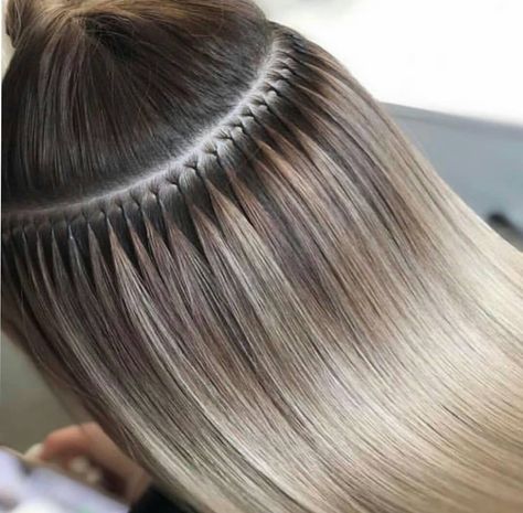 Ice Hair Extensions, Hair Extension Tips And Tricks, Microlink Hair Extensions, Ice Hair, Micro Bead Hair Extensions, Hair Ext, Hair Extensions Tutorial, Professional Hair Extensions, Hair Extensions Before And After