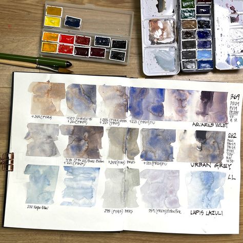 Getting to know the new 2023 Aquarius colours: Part 1 - Liz Steel : Liz Steel 2023 Aquarius, Liz Steel, Monet Exhibition, Castle Howard, Sketching Tools, Watercolor Supplies, Sketching Tips, Colour Wheel, Australia Day