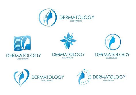 Dermatology Logo, Graphic Design Personal Branding, Doctor Business Cards, Marketing Case Study, Dermatology Clinic, Clinic Logo, Clinic Interior Design, Skin Care Clinic, Health Logo