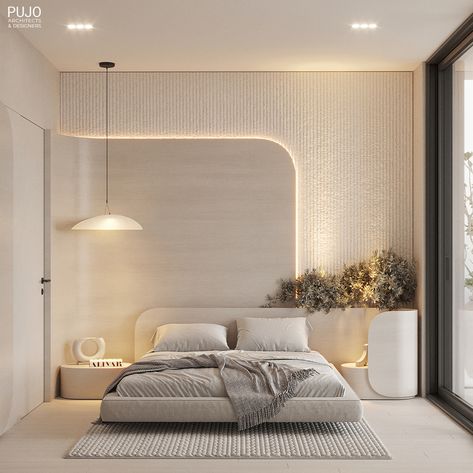 Minimalist Bedroom Design, Bedroom Decor Design, Bedroom Bed Design, Home Design Living Room, Modern Bedroom Design, Bedroom Furniture Design, Acropolis, Apartment Interior, Minimalist Bedroom