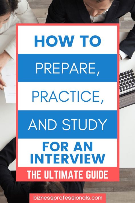 This ultimate guide dives deep into preparation for an interview. Learn about what you should know going into an interview, how to study and practice to hone your interviewing skills, and several additional tips for preparation. This comprehensive guide leaves no stone unturned. #interviewing #interviewingtips #interviewprep #jobinterview #careertips Preparing For An Interview Tips, Preparing For An Interview, Interviewing Tips, Job Interview Answers, Interview Help, Job Interview Preparation, Interview Guide, Career Services, Interview Answers