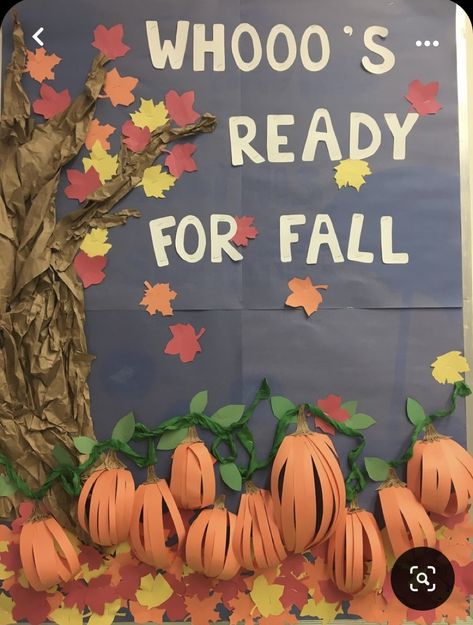 Fall Time Bulletin Board Ideas, Fall Themed Doors For Preschool, Fall Theme School Boards, Thanksgiving School Board Ideas, Fall Theme Preschool Bulletin Boards, Fall Board Decorations, September Display Boards, Prek September Bulletin Boards, Autum Board Preschool