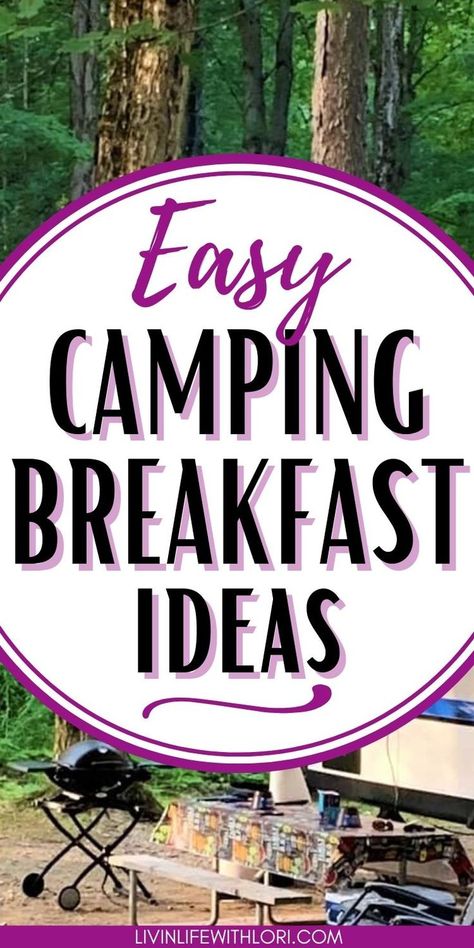 easy camping breakfast ideas Easy Camping Breakfast Ideas, Camping Trip Food, Camping Breakfasts, Camping Recipes Dinner, Gluten Free Camping, Camping Breakfast Ideas, Camping Recipes Breakfast, Breakfast Recipe Ideas, Easy Camping Breakfast