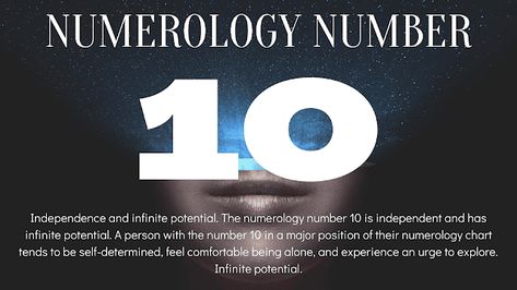 Numerology-number-10-business 10 Numerology, Numerology 10, 10 Meaning, Numerology Birth Date, Life Number, Positive Numbers, Fortune Cards, Natural Number, Create Your Own Reality