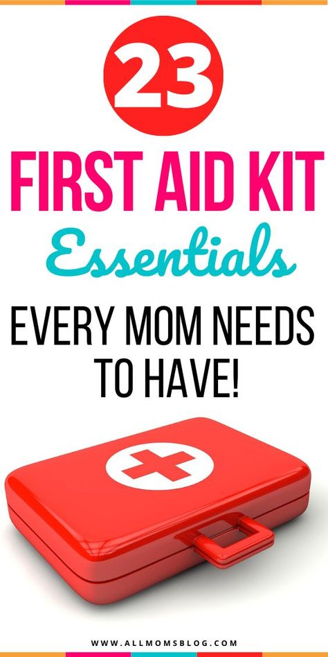 Diy Car First Aid Kit, Diy First Aid Kit For Home, Home First Aid Kit Organization, First Aid Kit Car, Mom First Aid Kit, Toddler First Aid Kit, First Aid Kit For Kids, First Aid Kit Essentials, Car First Aid Kit