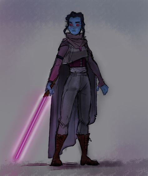 Night Sisters Star Wars Art, Sci Fi Dress Concept Art, Clone Wars Oc Female, Star Wars Chiss Oc, Starwars Oc Outfit, Starwars Character Art, Star Wars Character Concept Art, Jedi Oc Art, Star Wars Oc Jedi