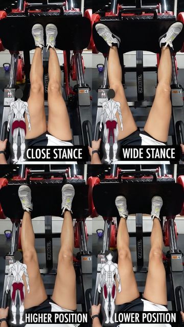 Leg Press Positioning, Leg Press Before And After, Small Legs Workout Women, Leg Press 45, Home Leg Press, Leg Press For Glutes, Leg Press Benefits, Legs Workout Gym, Leg Press Workout