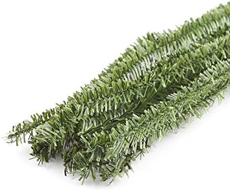 Amazon.com: Factory Direct Craft Holiday Canadian Pine Wired Stems - 72 PVC Pine Stems for Christmas and Holiday Crafts : Arts, Crafts & Sewing Tiny Christmas Trees, Candy Wreath, Artificial Tulips, White Wreath, Handmade Signs, Blue Wreath, Pipe Cleaners, Chenille Stems, Factory Direct Craft