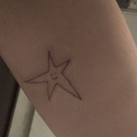 Taboo Tattoo, Ribbon Tattoos, Small Pretty Tattoos, Tattoo Now, Star Tattoo, Dainty Tattoos, Dream Tattoos, Face Tattoo, Gracie Abrams