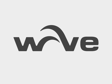 wave by Yoga Perdana Wavelength Logo, Wave Logo Design Ideas, Unique Logo Design Ideas, Negative Space Logo Design, Space Logo Design, Logo Handwritten, Negative Space Logo, Logo Design Negative Space, Space Logo