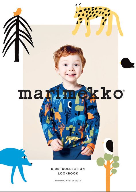 marimekko Kids Graphic Design, Kid Design, Kids Graphics, Editorial Layout, Kids Collection, Email Design, Kids Poster, Nordic Design, Kids Branding