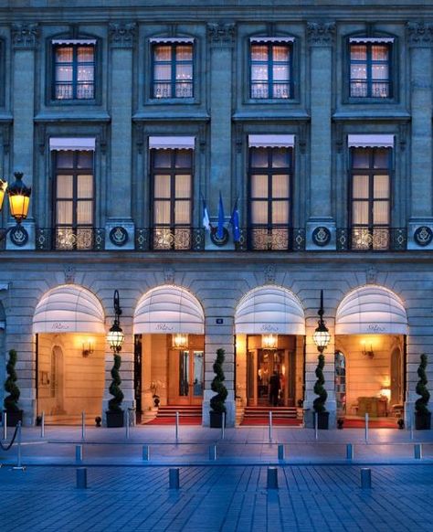 Ritz Paris, Favorite Hotel of Hemingway and Chanel, Finally Reopens Ritz Hotel Paris, Place Vendome Paris, The Ritz Paris, Ritz Hotel, Ritz Paris, Dream Hotels, Hotel Boutique, The Ritz, Paris Design