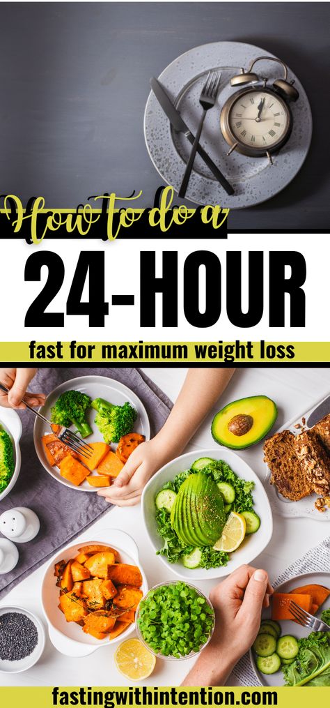 24-Hour Fast for Weight Loss What To Eat Before A Fast, What To Eat After Fasting 16 Hours, One Day Fast, Pre Fasting Meals, How Much Weight Can You Lose Fasting Diet, Intermittent Fasting 24:0, Liquid Fasting Diet Plan, 16 Hour Fasting Diet Plan, How To Do A 36 Hour Fast