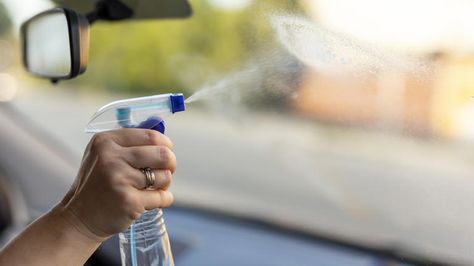 How To Get The Film Off The Inside Of Your Car's Windshield & Keep It Clean Clean Car Windows Inside, Clean Inside Windshield, Clean Car Windshield, Cleaning Car Windows, Simple Cleanser, Clean Windshield, Inside Car, Keep It Clean, Glass Repair