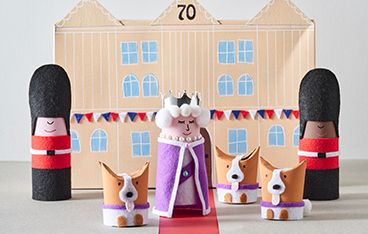 Platinum Jubilee Craft Ideas | Hobbycraft Tin Can Animals, Royal Craft, Toilet Roll Craft, Cardboard Rolls, Platinum Jubilee, Felt Sheets, Craft Projects For Kids, Top Crafts, Cake Decorating Supplies