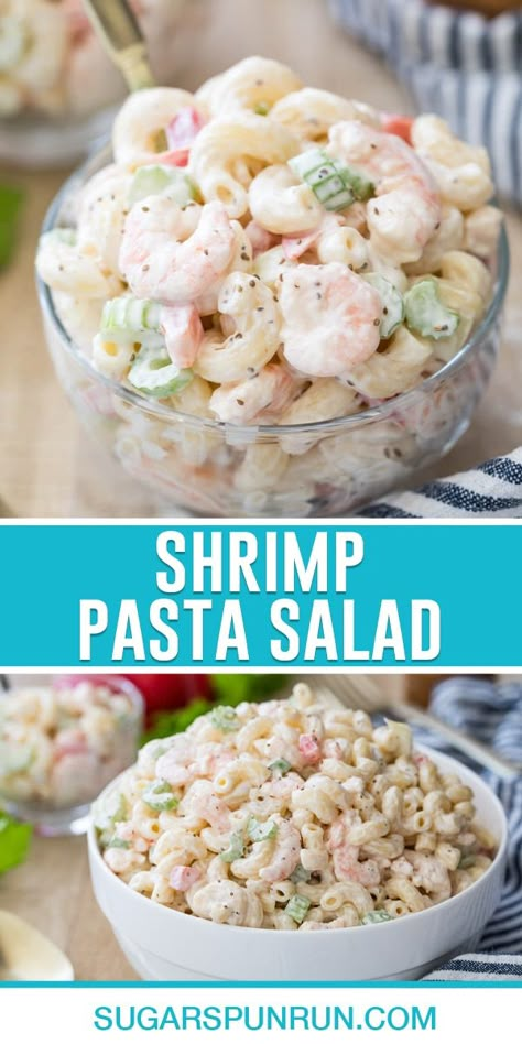 Salad Shrimp Pasta Recipes, Shrimp Pea Pasta Salad, Recipes For Salad Shrimp, What To Make With Salad Shrimp, Radiatore Pasta Salad, Mini Shrimp Pasta Salad, Shrimp And Crab Pasta Salad Cold, Spaghetti Salad With Shrimp, Shrimp Cold Salad