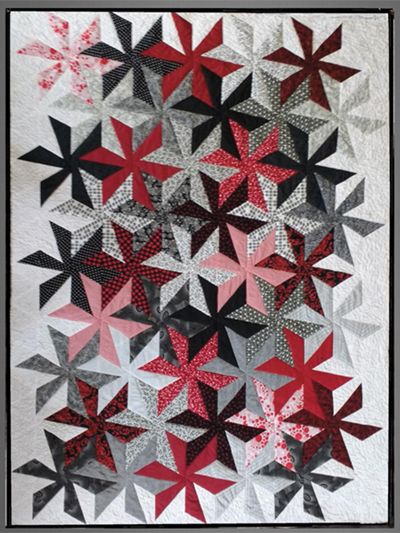 Scrappy Pinwheels Quilt Pattern Pinwheels Quilt, Bed Quilt Patterns, Pinwheel Quilts, Pinwheel Quilt Pattern, Black And White Quilts, Quilt Modernen, White Quilts, Quilt Care, Pinwheel Quilt