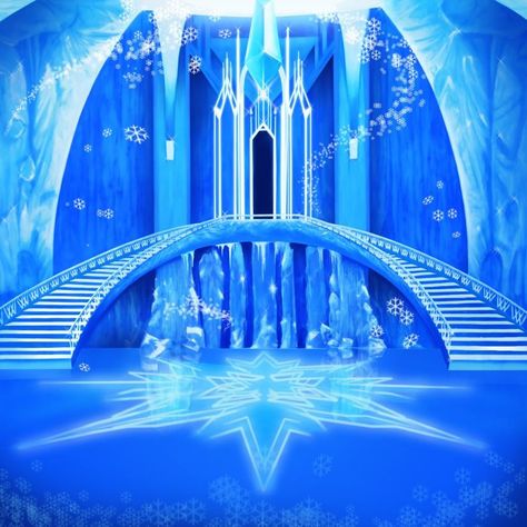 Elsa Castle, Frozen Background, Frozen Musical, Frozen Castle, Castle Background, Ice Castle, Frozen Art, Ice Palace, Beautiful Scenery Photography