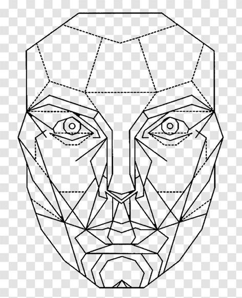 More face Perfect Face Template, Kids Art Journal, Golden Ratio Art, Perfect Face Shape, Geometric Face, Face Proportions, Face Outline, Face Template, Perfect Face