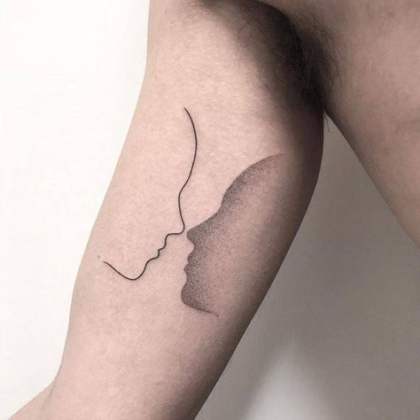 Duality Tattoo Ideas, Duality Tattoo, Tattoos Photo, Venom Art, Temporary Tattoo Designs, Line Art Tattoos, Minimalist Tattoo, Tiny Tattoos, Temporary Tattoos